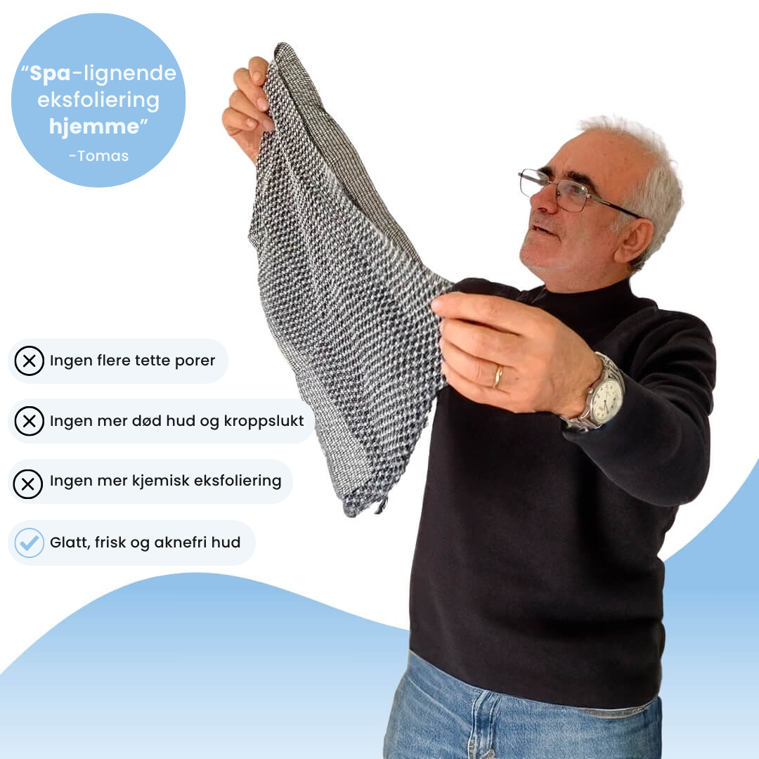 Blissy™ Eksfolierende antibakteriell dusjklut