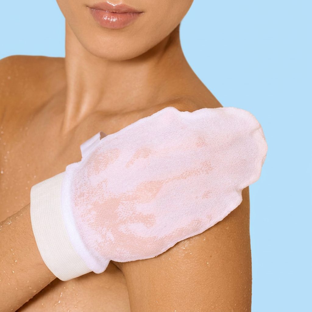 Blissy™ Body Peel Glove – Eksfolierende hanske